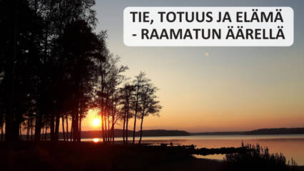 raamatun äärellä